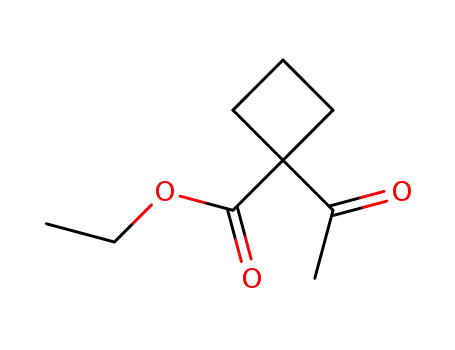Molecular Structure of 126290-87-7 (Ethyl 1-acetylcyclobutane-1-carboxylate)