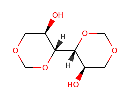 Molecular Structure of 10300-97-7 (D-Mannitol,1,3:4,6-di-O-methylene-)