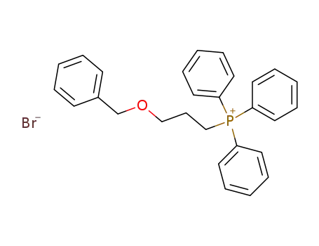 Molecular Structure of 54314-85-1 ((3-BENZYLOXYPROPYL)TRIPHENYLPHOSPHONIUM BROMIDE)