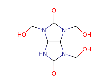 Imidazo[4,5-d]imidazole-2,5(1H,3H)-dione,tetrahydro-1,3,4-tris(hydroxymethyl)-