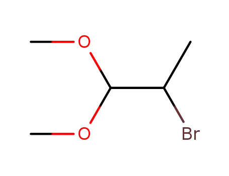 Molecular Structure of 33170-72-8 (2-Bromo-1,1-dimethoxypropane)