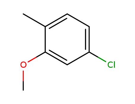 Molecular Structure of 40794-04-5 (5-Chloro-2-methylanisole)