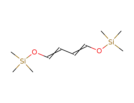 Molecular Structure of 79668-89-6 ((1E,3E)-1,4-Bis-trimethylsilanyloxy-buta-1,3-diene)