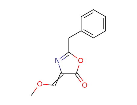 5(4H)-Oxazolone, 4-(methoxymethylene)-2-(phenylmethyl)-