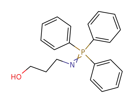 Molecular Structure of 78064-88-7 (3-<(Triphenylphosphoranylidene)amino>-1-propanol)