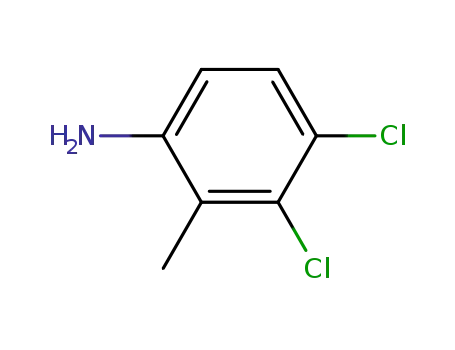 Molecular Structure of 62077-25-2 (3,4-Dichloro-2-methylaniline)
