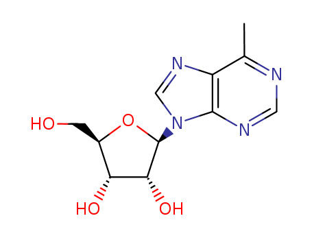6-methyl-9-β-D-ribofuranosyl-9H-purine