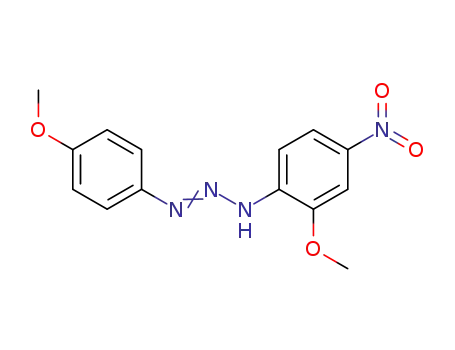 1-Triazene, 1-(2-methoxy-4-nitrophenyl)-3-(4-methoxyphenyl)-