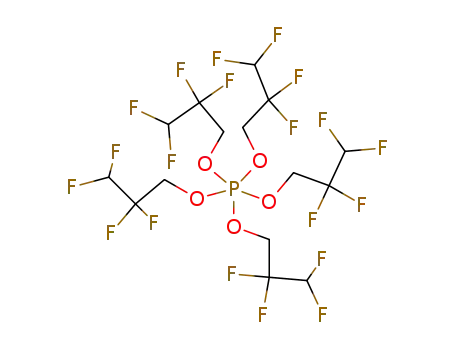 Molecular Structure of 71879-02-2 (pentakis(2,2,3,3-tetrafluoropropoxy)phosphorane)