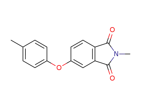 Molecular Structure of 72709-41-2 (N-Methyl-4-(4-methylphenoxy)phthalimide)