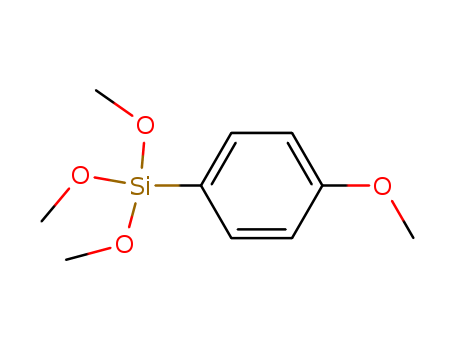 trimethoxy-(4-methoxyphenyl)silane cas no. 35692-27-4 98%