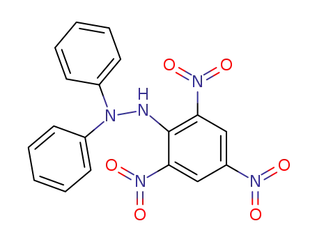 Molecular Structure of 1707-75-1 (1,1-DIPHENYL-2-PICRYLHYDRAZINE)