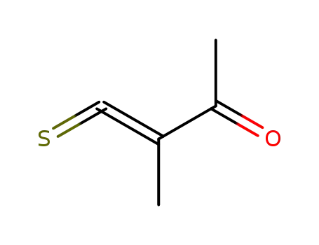 Molecular Structure of 77771-48-3 (3-Buten-2-one, 3-methyl-4-thioxo- (9CI))