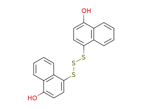 4,4'-trisulfanediyl-di-[1]naphthol