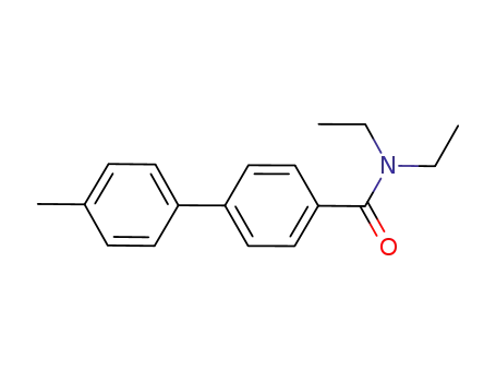 Molecular Structure of 957470-88-1 (N,N-Diethyl-4'-methylbiphenyl-4-carboxamide)
