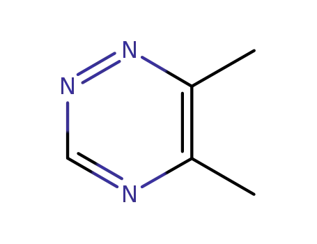 Molecular Structure of 21134-90-7 (5,6-dimethyl-1,2,4-triazine)