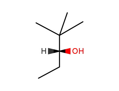 Molecular Structure of 38636-36-1 (3-Pentanol, 2,2-dimethyl-, (R)-)