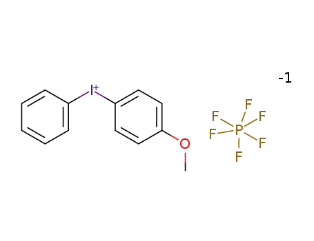 4-methoxyphenyl (phenyl)iodonium phosphorus hexafluoride