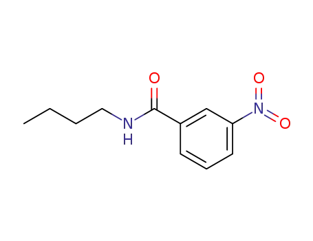 Molecular Structure of 70001-47-7 (N-butyl-3-nitrobenzamide)
