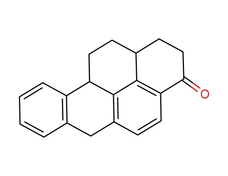 Molecular Structure of 61441-28-9 (1,6,10b,11,12,12a-hexahydro-2<i>H</i>-benzo[<i>def</i>]chrysen-3-one)