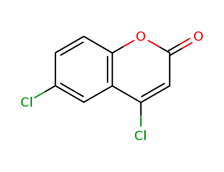 Molecular Structure of 51069-78-4 (2H-1-Benzopyran-2-one, 4,6-dichloro-)