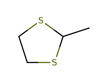 Molecular Structure of 5616-51-3 (2-METHYL-1,3-DITHIOLANE)
