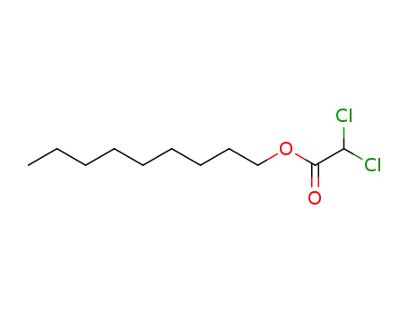 Molecular Structure of 83004-99-3 (Acetic acid, dichloro-, nonyl ester)