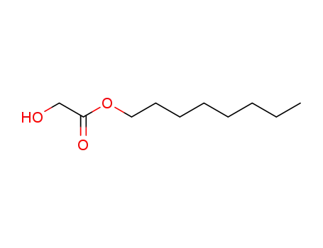 Molecular Structure of 5426-51-7 (octyl hydroxyacetate)