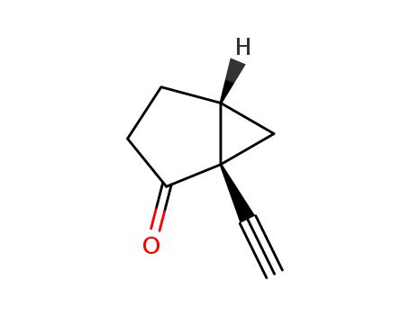 Bicyclo[3.1.0]hexan-2-one, 1-ethynyl-, (1S)-
