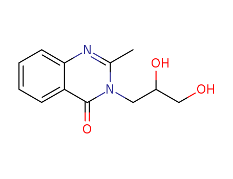 4(3H)-Quinazolinone,3-(2,3-dihydroxypropyl)-2-methyl-