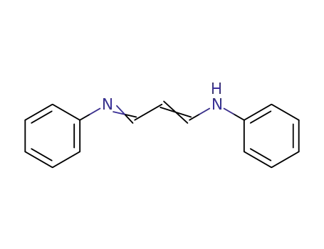 Molecular Structure of 4485-89-6 (3-ANILINOACROLEIN ANIL)