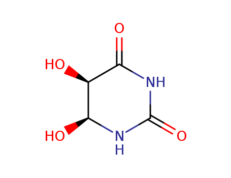 2,4(1H,3H)-Pyrimidinedione, dihydro-5,6-dihydroxy-, trans-