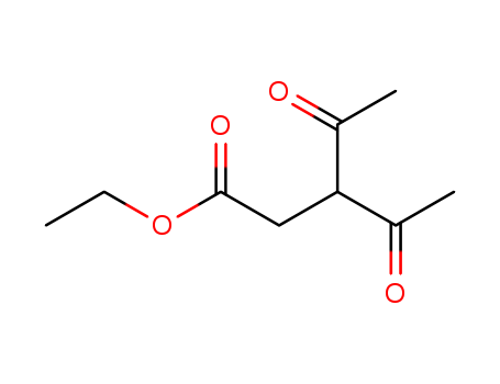 18835-02-4,ethyl 3-acetyl-4-oxo-pentanoate,Levulinic acid,3-acetyl-, ethyl ester (6CI,8CI); 3-Acetyl-4-oxopentanoic acid ethyl ester;Ethyl 3-acetyl-4-oxopentanoate; Ethyl 3-acetyllevulinate; Ethyl b',b-diacetylpropionate