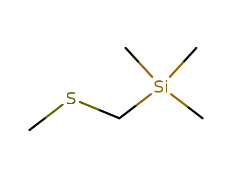 10428-57-6,trimethyl[(methylsulfanyl)methyl]silane,(Methylthiomethyl)trimethylsilane;Methyl trimethylsilylmethyl sulfide; Trimethyl(methylthiomethyl)silane;[(Trimethylsilyl)methyl] methyl sulfide