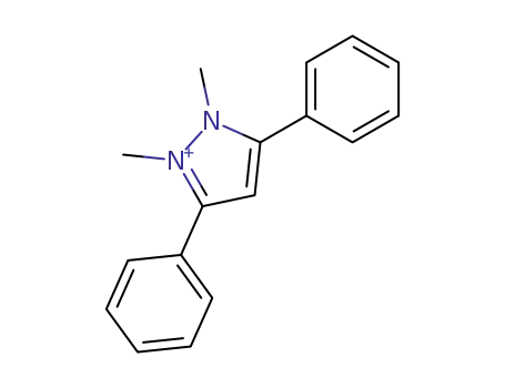 Molecular Structure of 49866-87-7 (Difenzoquat)
