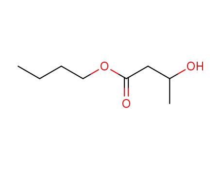 Molecular Structure of 53605-94-0 (butyl 3-hydroxybutyrate)