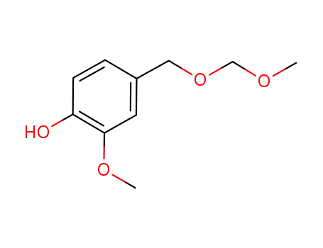 Molecular Structure of 1058649-06-1 (2-methoxy-4-((methoxymethoxy)methyl) phenol)