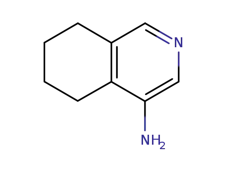 Molecular Structure of 130831-67-3 (Isoquinoline, 4-amino-5,6,7,8-tetrahydro- (6CI))