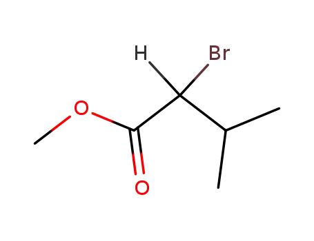 Molecular Structure of 26330-51-8 (Methyl 2-bromo-3-methylbutanoate)