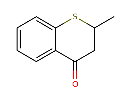Molecular Structure of 826-86-8 (2,3-Dihydro-2-methyl-4H-1-benzothiopyran-4-one)
