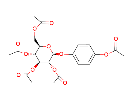 2,3,4,6-tetraacetate-4-(acetyloxy)phenyl-β-D-Glucopyranoside