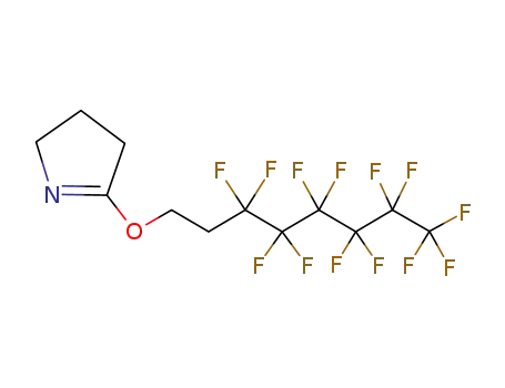 Molecular Structure of 155939-24-5 (3,4-Dihydro-5-<(3,3,4,4,5,5,6,6,7,7,8,8,8-tridecafluoro)octyloxy>-2H-pyrrole)