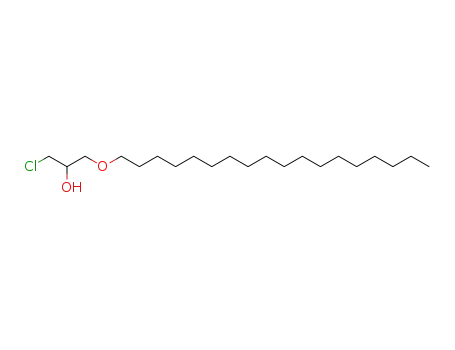 Molecular Structure of 27886-13-1 (1-chloro-3-(octadecyloxy)propan-2-ol)