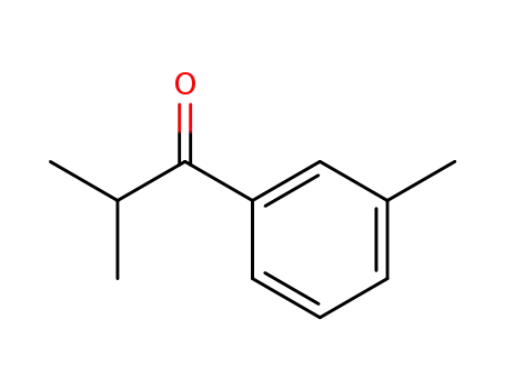 Molecular Structure of 57494-03-8 (1-Propanone, 2-methyl-1-(3-methylphenyl)-)
