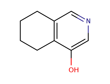 Molecular Structure of 102877-49-6 (4-Isoquinolinol,5,6,7,8-tetrahydro-(6CI))