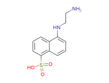 5-(2-aminoethylamino)-1-naphthalene-*sulfonic aci