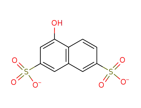 Molecular Structure of 83277-67-2 (1-hydroxy-3,6-disulfonatonaphthalene)