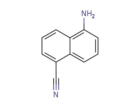 Molecular Structure of 72016-73-0 (5-aMino-1-naphthonitrile)