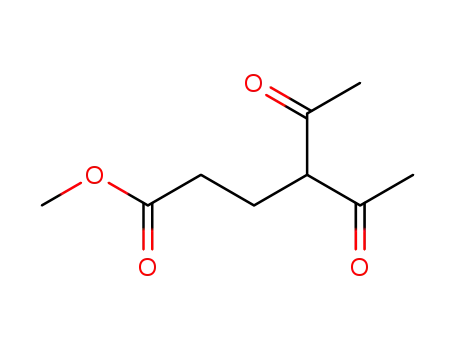 Molecular Structure of 13984-53-7 (METHYL 4-ACETYL-5-OXOHEXANOATE)