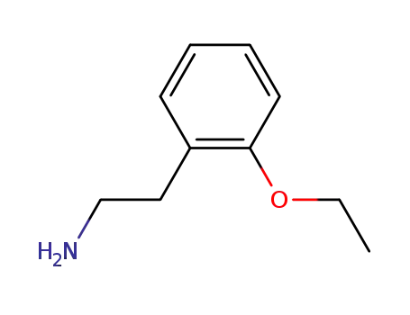 Molecular Structure of 39590-27-7 (2-ETHOXYPHENETHYLAMINE)